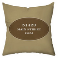 House Warmth Personalized Throw Pillow